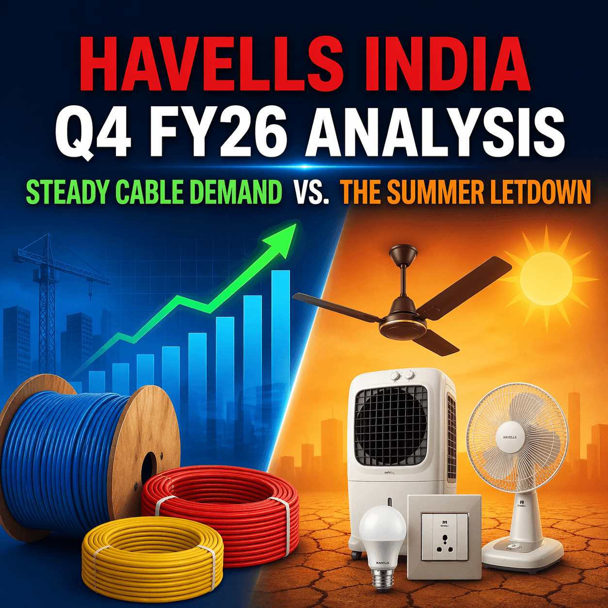 Havells India Q4 FY26 Analysis: Steady Cable Demand vs. The Summer Letdown
